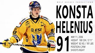 The Best Of Konsta Helenius Top Prospect for the NHL 2024 Draft  Konsta Helenius Highlights [upl. by Heloise]