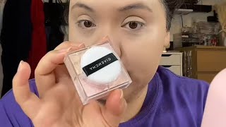 Trying the GIVENCHY PRISME LIBRE Loose Setting Powder [upl. by Mairb748]