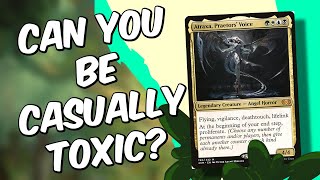 Atraxa Praetors voice Deck Tec A Frightfully Toxic MidBudget Commander [upl. by Cho787]