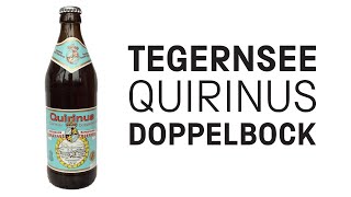 Tegernsee  Quieinus Doppelbock  HopZine Beer Review [upl. by Garbe242]