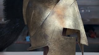 Making The 300 spartan King Leonidas Helmet [upl. by Poulter]