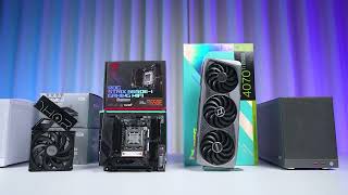 MGG RTX4070TI SUPER  HUMMINGBIRD I100 PRO  ASUS ROG STRIX B650I  RYZEN™ 7 9800X3D  RC60067 [upl. by Yntirb225]