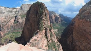 Ascent to Angels Landing Zion National Park Recommendations for a Successful Hike  Part 2 [upl. by Ahsla]