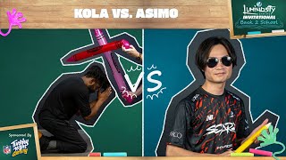 Luminosity Invitational 2  Kola vs Asimo  Winners Semis  Roy vs Ryu [upl. by Nnairam968]