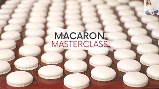 Masterclass How To Make Perfect Macarons At Home  Italian Method [upl. by Sac754]