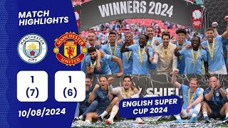 FA Shield 2024 Man City vs Man United [upl. by Anina873]