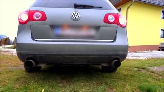 Passat 32 V6 Fox Exhaust sound [upl. by Regnij118]