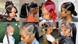 🔥The Sleek Ponytail Evolution 2023  How To Master This Trendy Looks  Cute ponytailhairstyles [upl. by Emya780]