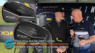 COBRA KING FORGED CBMB IRONS 2019 EDITION quotTHE PERFECT OFFICE SETquot [upl. by Enihpled]