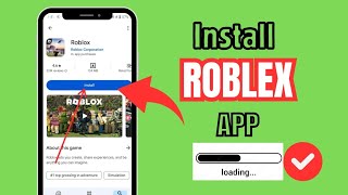 How To Install Roblox App In your mobile [upl. by Allimac163]