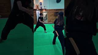 Kodachi contra Lança 🥷🔥escoladeninjas ninjutsu ninja bujinkan kotatsudojo faixapreta [upl. by Einapets680]