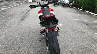 2020 DUCATI HYPERMOTARD 950 SP Closer Look [upl. by Brenden]