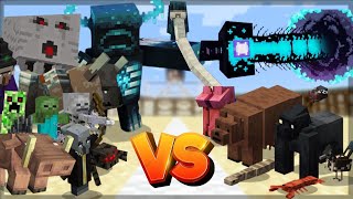 Minecraft MINECRAFT VS ALEXS MOBS 1192  BATALHA DE MOBS [upl. by Eidur]