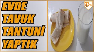 TANTUNİ NASIL YAPILIR l EVDE TANTUNİ EVDE PRATİK Tavuk Tantuni Tarifi [upl. by Amluz]