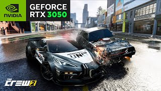 THE CREW 2  RTX3050 LAPTOP  i5 11400H  4GB VRAM [upl. by Aline]