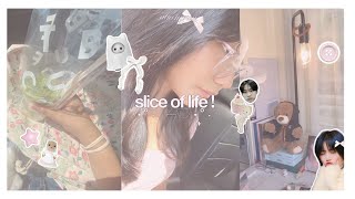 🎀 DAY IN MY LIFE ⋆౨ৎ˚♡˖  organizing my desk buying food album orgaization࣪ 🐰 alicehypen [upl. by Flower]