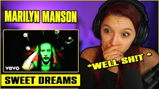 Marilyn Manson  Sweet Dreams  First Time Reaction [upl. by Hallock]