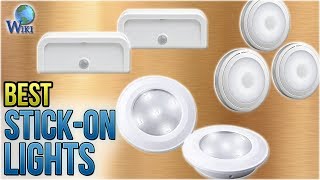 10 Best Stickon Lights 2018 [upl. by Rawna]