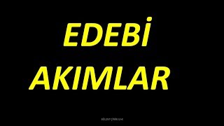 EDEBİ AKIMLAR ŞİFRELİ HİKAYELERLE [upl. by Burke801]