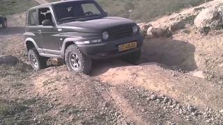 Korando offroad climb [upl. by Etnaud]