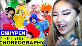 ENHYPEN 엔하이픈 Chamber 5 Dream of Dreams Dance Performance Halloween Fruit ver  REACTION [upl. by Nylirrej]