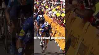 Incredible Cavendish ties Merckxs stage record in 2021 shorts [upl. by Burdett660]