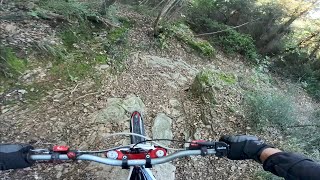 Trial Albenga dh il tornante parte 2 [upl. by Dirrej687]