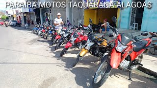 PARAÍBA DA FEIRA DAS MOTOS USADAS DE TAQUARANA E ARAPIRACA ALAGOAS BRASIL 23032024 nordeste [upl. by Gosnell]