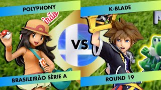 Polyphony Pokémon Trainer vs KBLADE Sora  BRASILEIRÃO SMASH ONLINE 2024 SÉRIE A  SSBU [upl. by Lamond447]