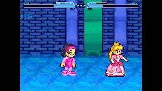 Mugen Nene Newgrounds Vs Princess Peach [upl. by Goody]