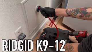 Is This The Best Residential Drain Cleaning Machine RIDGID K912 FlexShaft Review [upl. by Menedez]