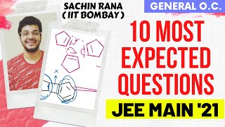 JEE Main 2021 10 MCQs Series  GOC  Most Expected Questions  Check your Preparation  SR IITB [upl. by Ecineg]