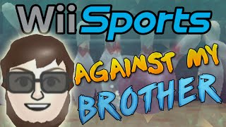 Wii Sports Bowling Against My Brother New 1v1 Series [upl. by Giulietta]