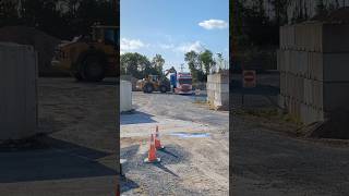 Volvo Wheel Loader Loading Sand Into Old Scania At Balmedie JKR Quarry [upl. by Alleris]