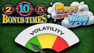 Low Volatility vs High Volatility Which Slot Lasts Longer [upl. by Ykcor]