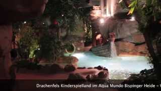 Schwimmbad Bispinger Heide  Drachenfels Aqua Mundo [upl. by Derdlim]