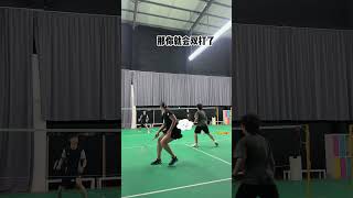 羽毛球🏸好难啊 羽毛球 [upl. by Asyral]