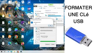 Comment formater une clé USB [upl. by Ahsiuqal]