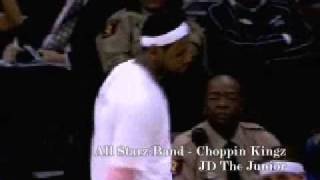 Lebron James Choppin To Allstarz Band Choppin Kingz [upl. by Gussi]