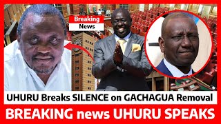 Just Now‼️UHURU Breaks SILENCE on GACHAGUA impeachment SENDS MESSAGE to KIKUYUS and KENYANS Details [upl. by Rhett]