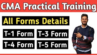 What is T1 FormT3 FormT4 FormT5 Form  CMA Practical Training Forms [upl. by Nyladnewg906]