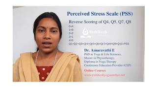 Stress Scoring Dr Amaravathi [upl. by Aicinad]