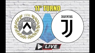 Udinese vs Juventus  Lega Serie A 11° Turno  Campo3D statistiche diretta live [upl. by Argyres]