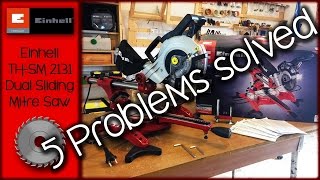 Einhell THSM 2131 5 Problem Solved [upl. by Erdeid797]