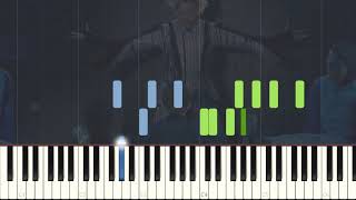 Be More Chill Broadway  The Pitiful Children  Piano Tutorial Synthesia [upl. by Abate]