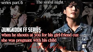 Jungkook ff when he shouts at you for his girlfriend cuz she was pregnant with his child jkff ff [upl. by Neelrad]