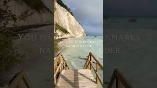 This is Møns Klint denmark mønsklint visitdenmark danishnature traveldenmark naturalwonders [upl. by Eednar973]