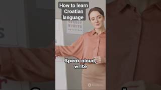 How to Learn Croatian Language shorts [upl. by Akital434]