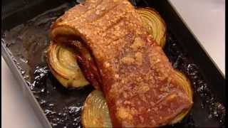 Pork Belly with Curly Kale Part 1  Gary Rhodes Cookery Year  BBC Food [upl. by Cutlip]