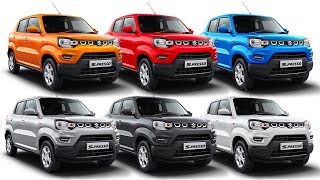 Maruti Suzuki Spresso  All Colour Options  Images  AUTOBICS [upl. by Moneta]